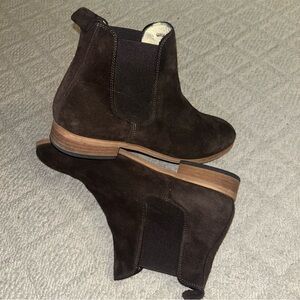 Shoe The Bear Brown Suede Chelsea Boots